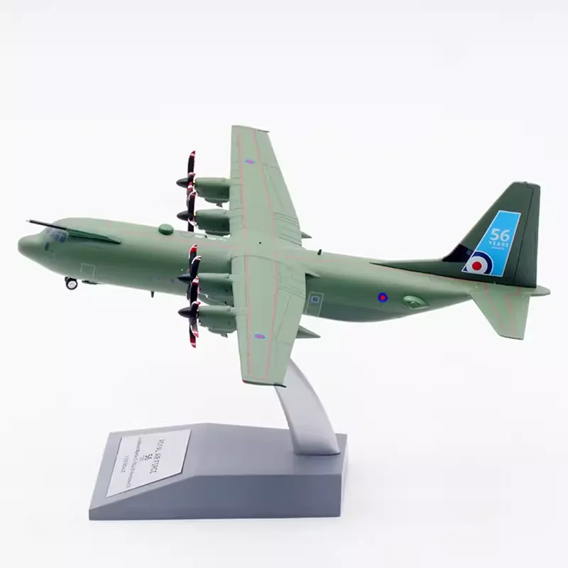 Diecast 1/200 Scale British Air Force C-130J Transport Plane ZH870 Unique Novelty Airplane Airbus Alloy Aircraft Model Gift