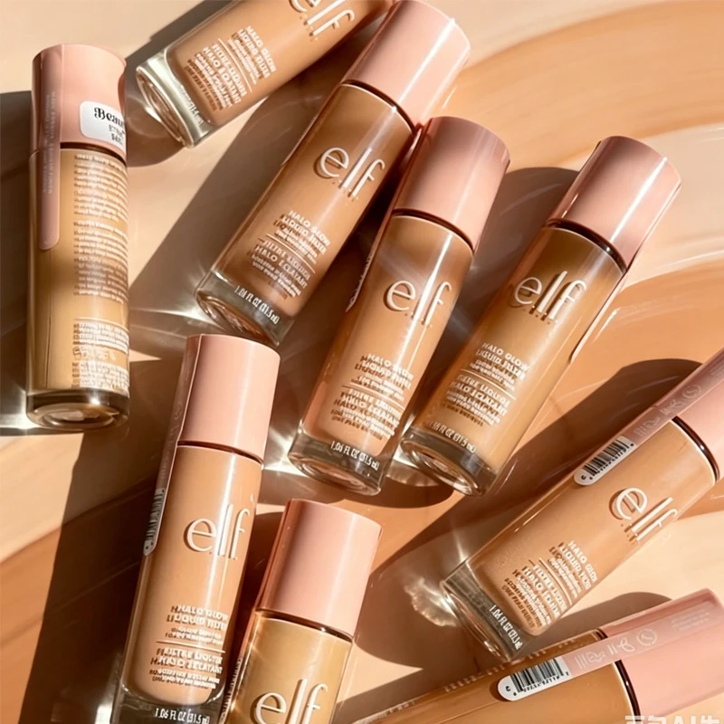 E. L.F Large Capacity Gel Isolation 4-Color Shaping Spray Powder Mist Delicate Liquid Foundation Makeup Holding Fine Lip Gloss