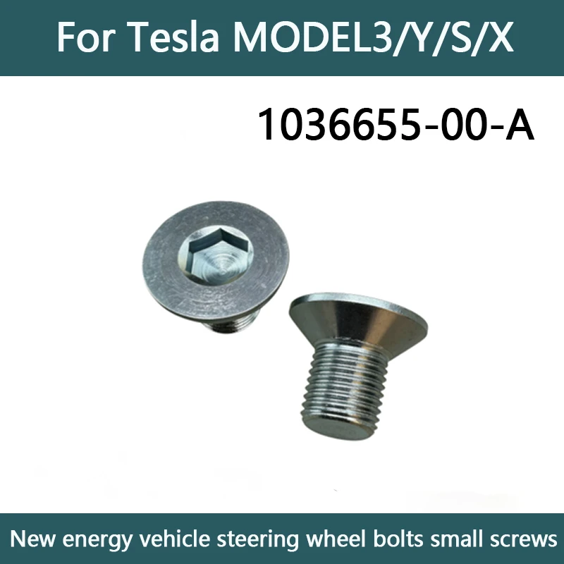 For Tesla MODEL3/Y/S/X new energy vehicle steering wheel bolts small screws 1036655-00-A