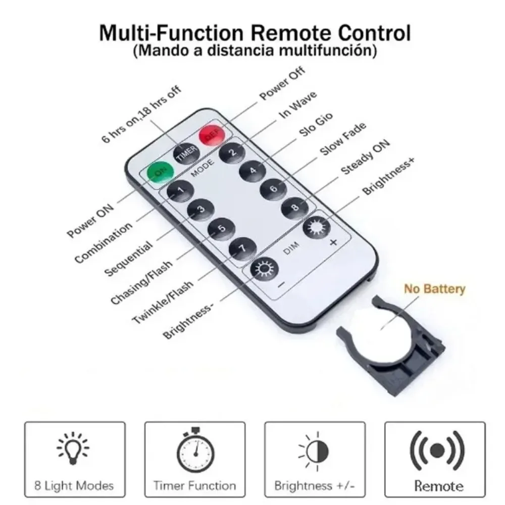 Festoon LED Fairy Silver Copper Wire String Light Battery Box with Remote Wedding Party Christmas Garland Light Home Decoration