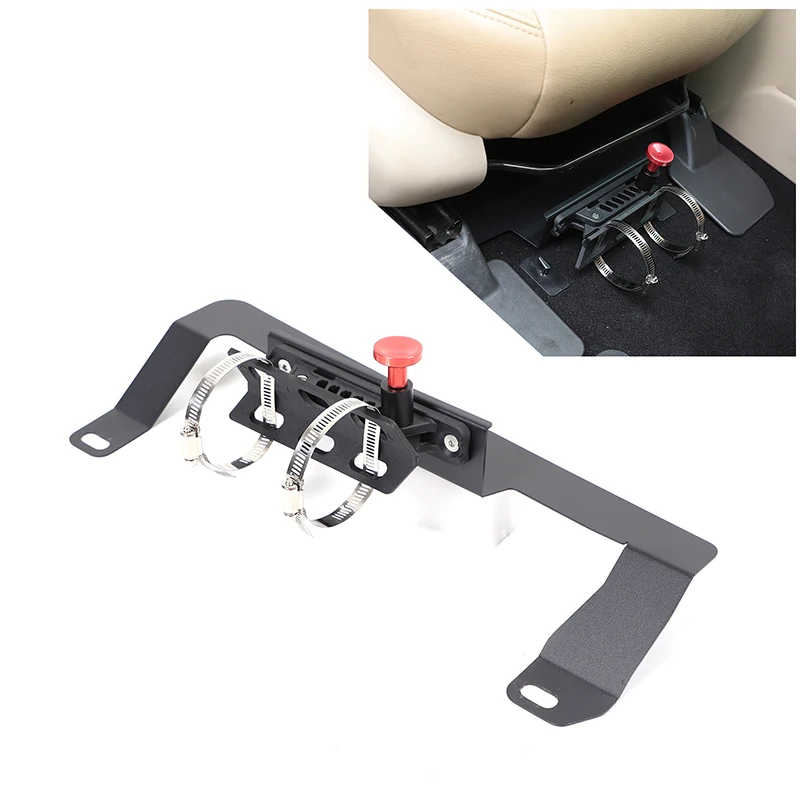 

For Nissan Tenglu 2013-2018 co-driver seat bracket, car seat underside bracket, flashlight bracket accessories, carbon steel, bl