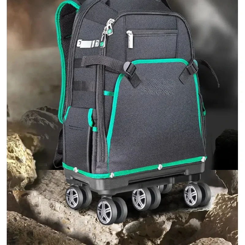 Multifunctional Large Capacity Backpack Electrician Profsional Hardware Organizer Bags Portle Repair Tools Storage Bag
