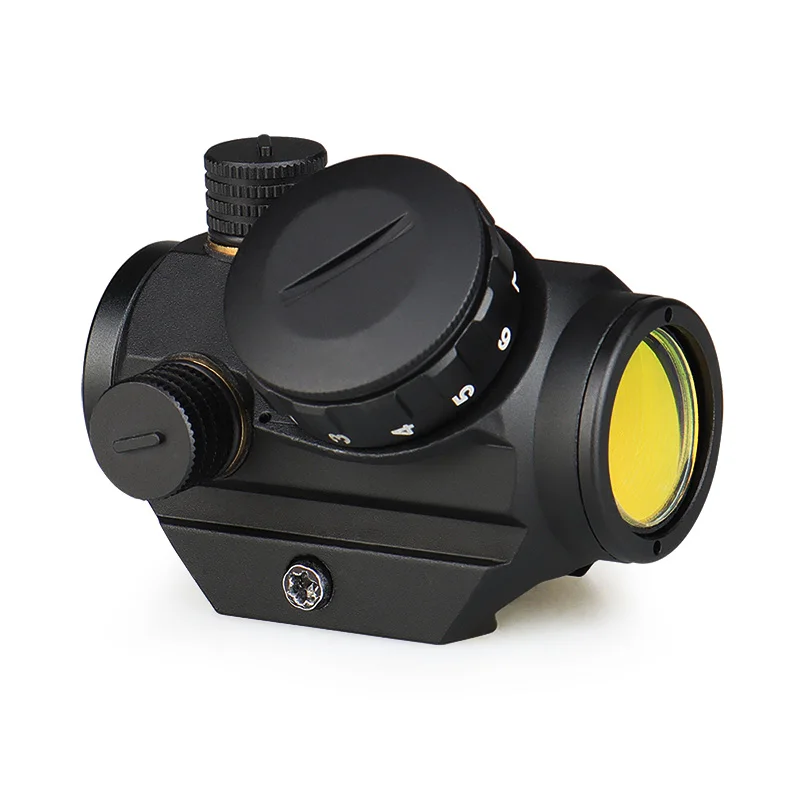 FLY SHARK Tactical 2MOA Dot Size IR Illuminated Mini Red Dot Sight Scope Black Version For Hunting Shooting HK2-0069B