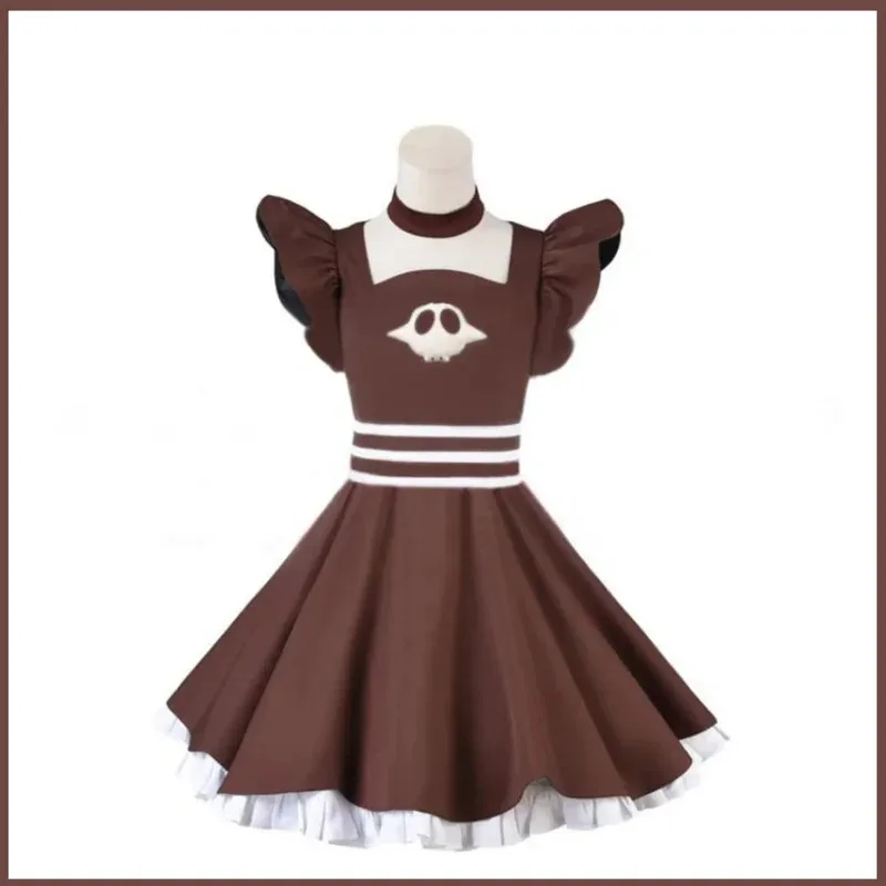 2025 aaa أنيمي المرحاض ملزمة Hanako-Kun Yashiro Nene تأثيري حلي براون بلا أكمام فستان الأميرة شعر مستعار امرأة لطيف كرنفال Chri