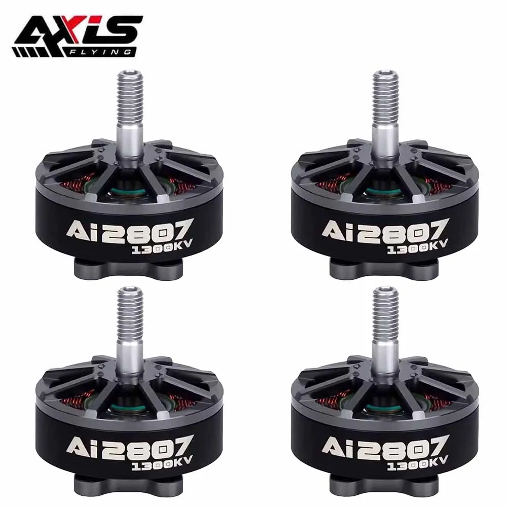 

Axisflying AI2807 2807 1300KV Brushless Motor 6S LiPo for FPV Freestyle 7inch Long Range LR7 Drone DIY Parts