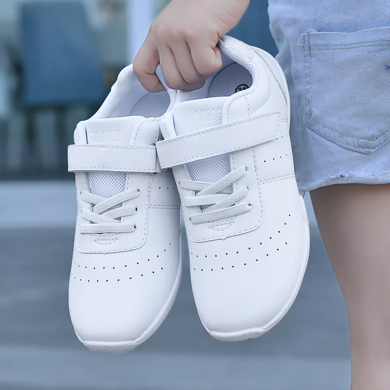 Chaussures d\'entraînement de pom-pom girl de l\'équipe athlétique, chaussures tonifiantes de compétition, D05