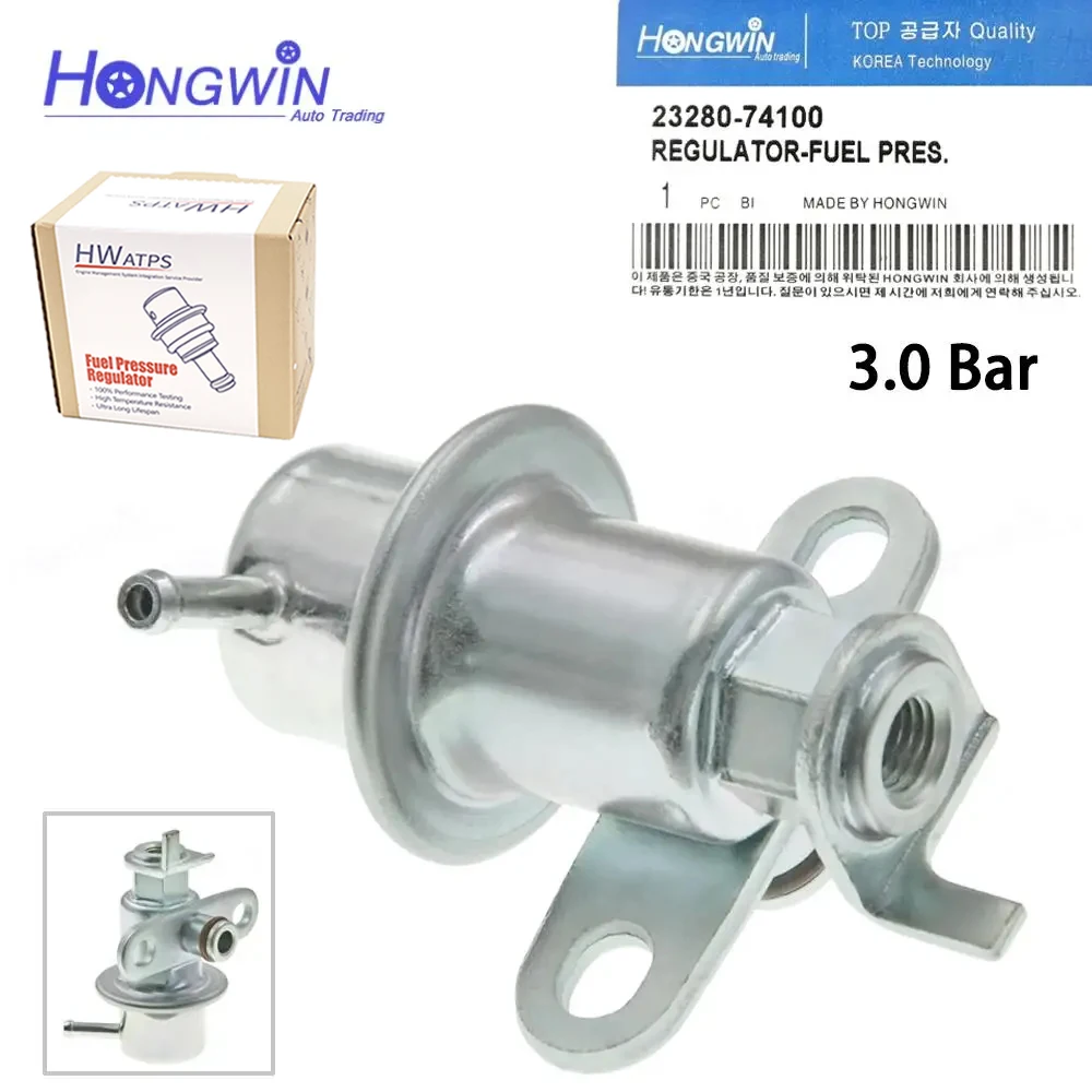 Regulador de presión de combustible para Toyota Celica, accesorio original No: PR52/3.0BAR, para Camry 1988-1999 MR2 91-95 1,8 2,2 23280-74100 2328074100
