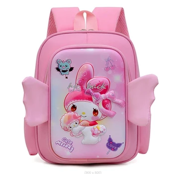 מנדיה kuromi יפה בנים תרמיל אופנה elsa קפואה ספרים ילדים לילדים בית ספר יסודי תיק ילדה ילדים