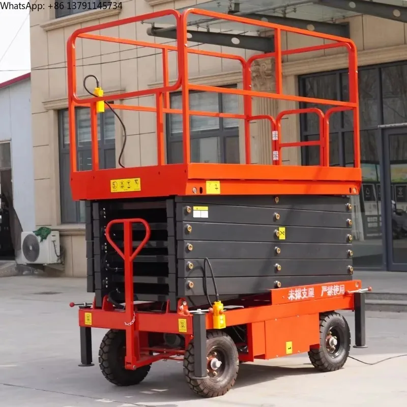 

Manufacture Flexible Design Hydraulic Drive Scissor Lift Factory Price Indoor Electric Hydraulic Scissor Lift Platform