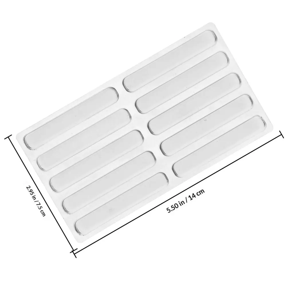 20Pcs Clear Adhesive Bumper Pads for Furniture Edges Cabinet Drawers Tabletops Wall Corner Protection Anti-Collision Noise