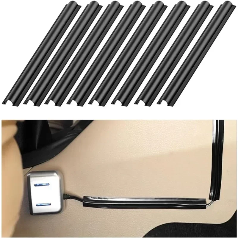 Car Wire Sleeve,Car Concealed Wire Cover Line Sleeve Cable Organizer,Automotive Power Cord Cover,Adhesive Cable Hidden Protector