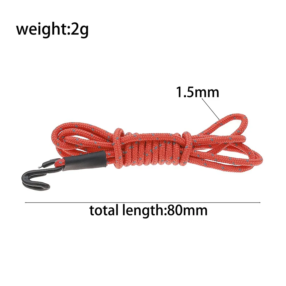 Simulation Luggage Rope Decoration for 1/10 RC Crawler Car Traxxas TRX4 RC4WD D90 Axial SCX10 MST Redcat Accessories