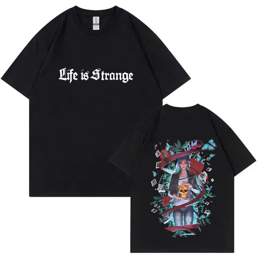 

Hot Game Life Is Strange T-shirt Men Women Casual Retro Player T Shirts Men Women Fashion Vintage Oversized Short Sleeve Tshirt