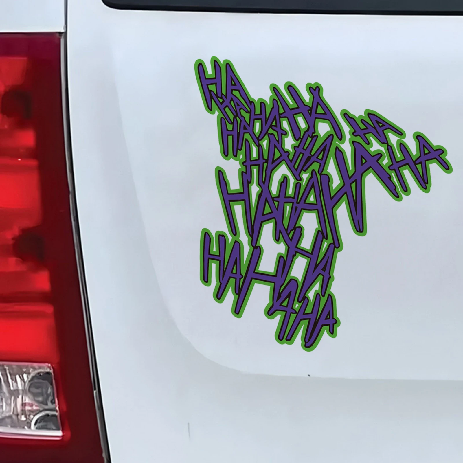 1 adet HAHA Joker Graffiti vin - Car Accessories Joker incelemesi ve fiyatı