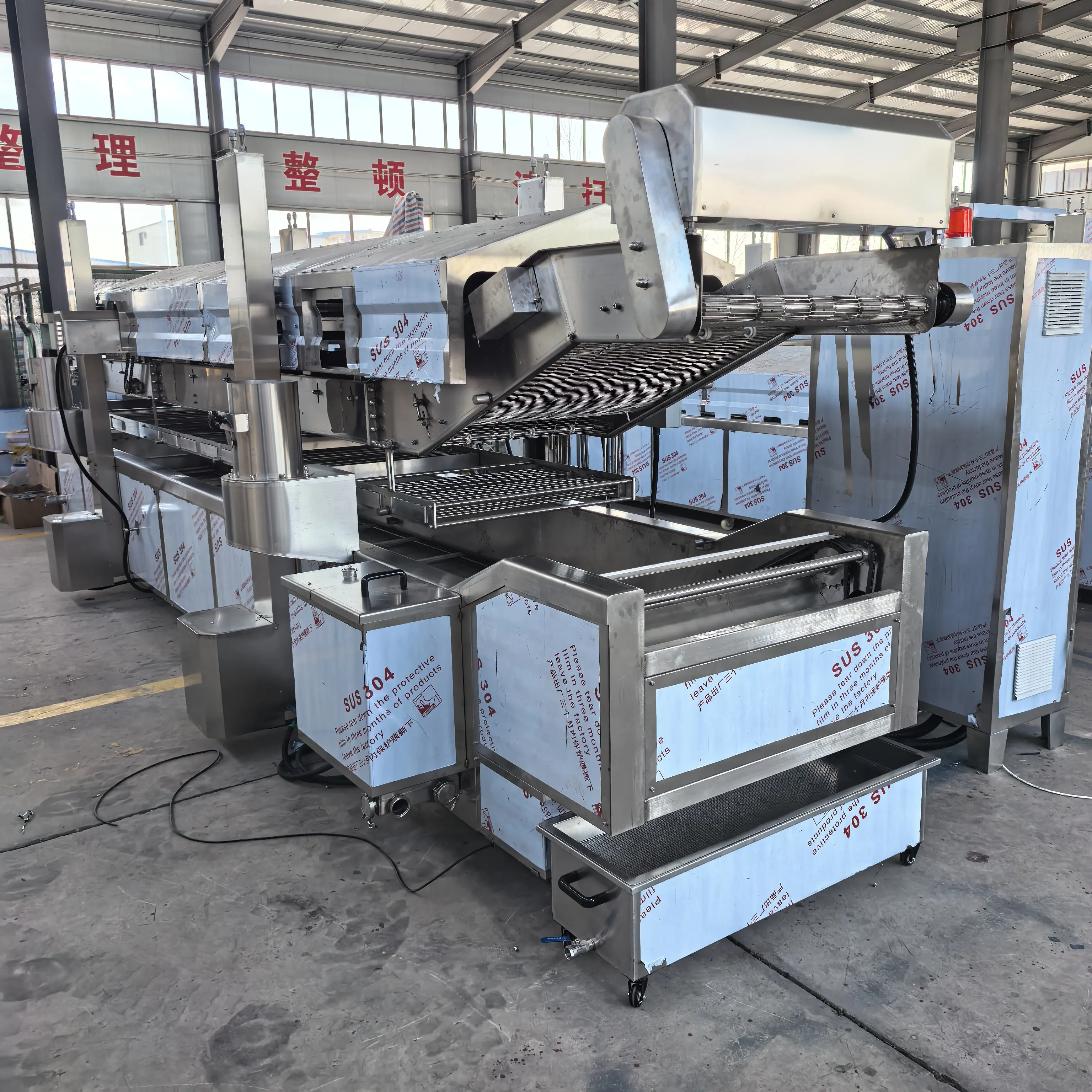 Popular Food Electric Heating Cheese Hot Dogs Stick Deep Fryer Machine Mozzarella Corn Dog Making Frying Machine