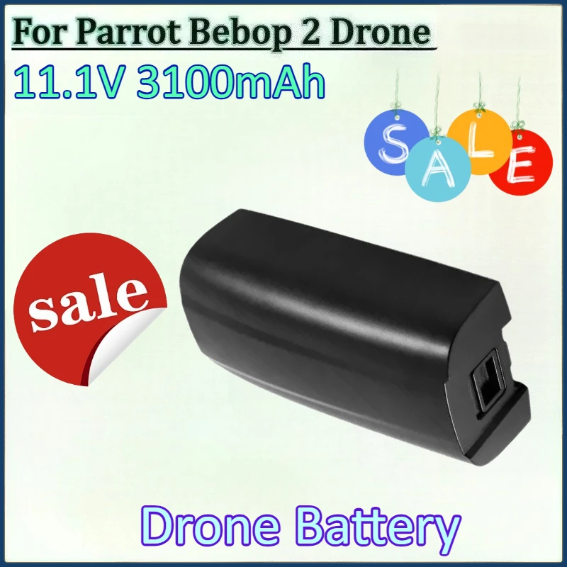 

New 11.1V 3100mAh Upgrade Rechargeable Battery for RC Quadcopter Parts for Parrot Bebop 2 Upgrade Lipo Lipo Drone Battery