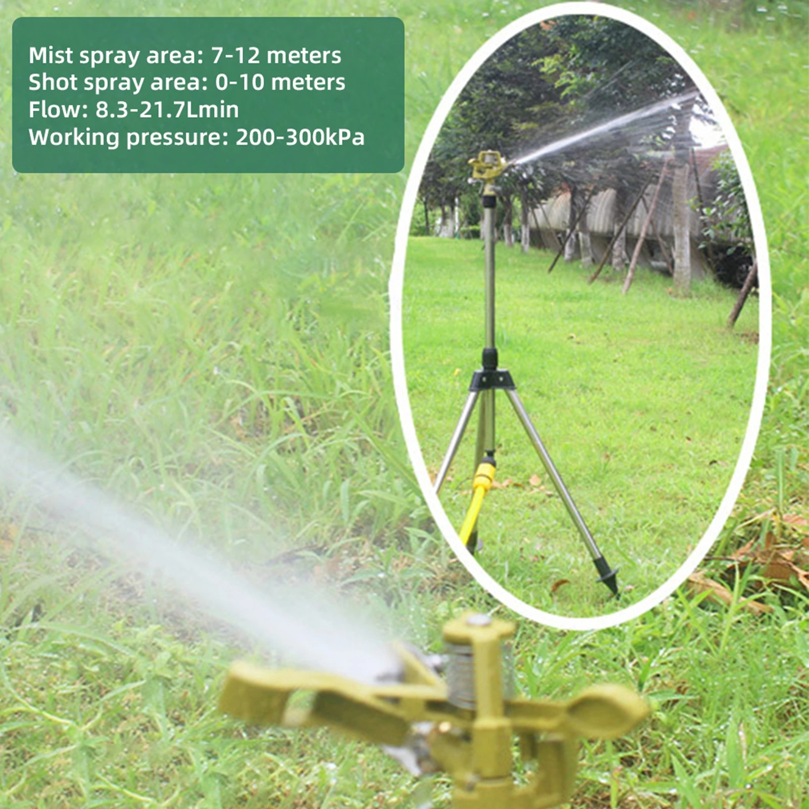 0-360Degree 정원 자동 회전 스프링클러 스테인 - Gardening Tools Australia 리뷰 및 가격
