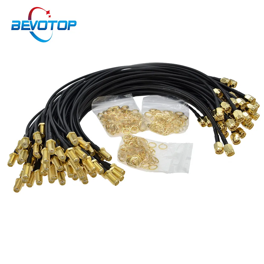 5M 10M 15M SMA Male to SMA Female RG174 WIFI Antenna Extension Cable Wireless Router Coax Jumper Pigtail SMA M/F RF Coaxial Cord