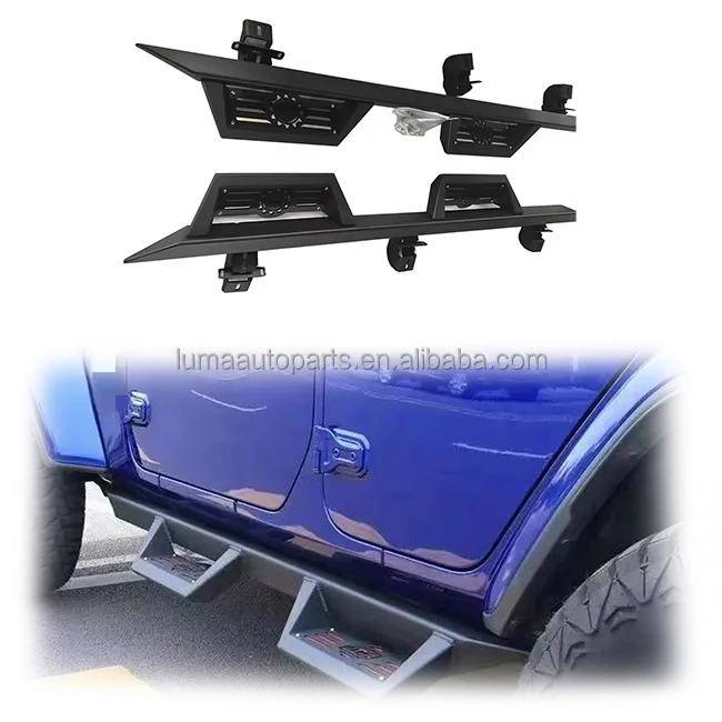 

LUMA 4x4 автомобильные аксессуары для бездорожья, беговая доска, 2 двери, 4 двери, боковая ступенька для Jeep Wrangler JK 2007-2017
