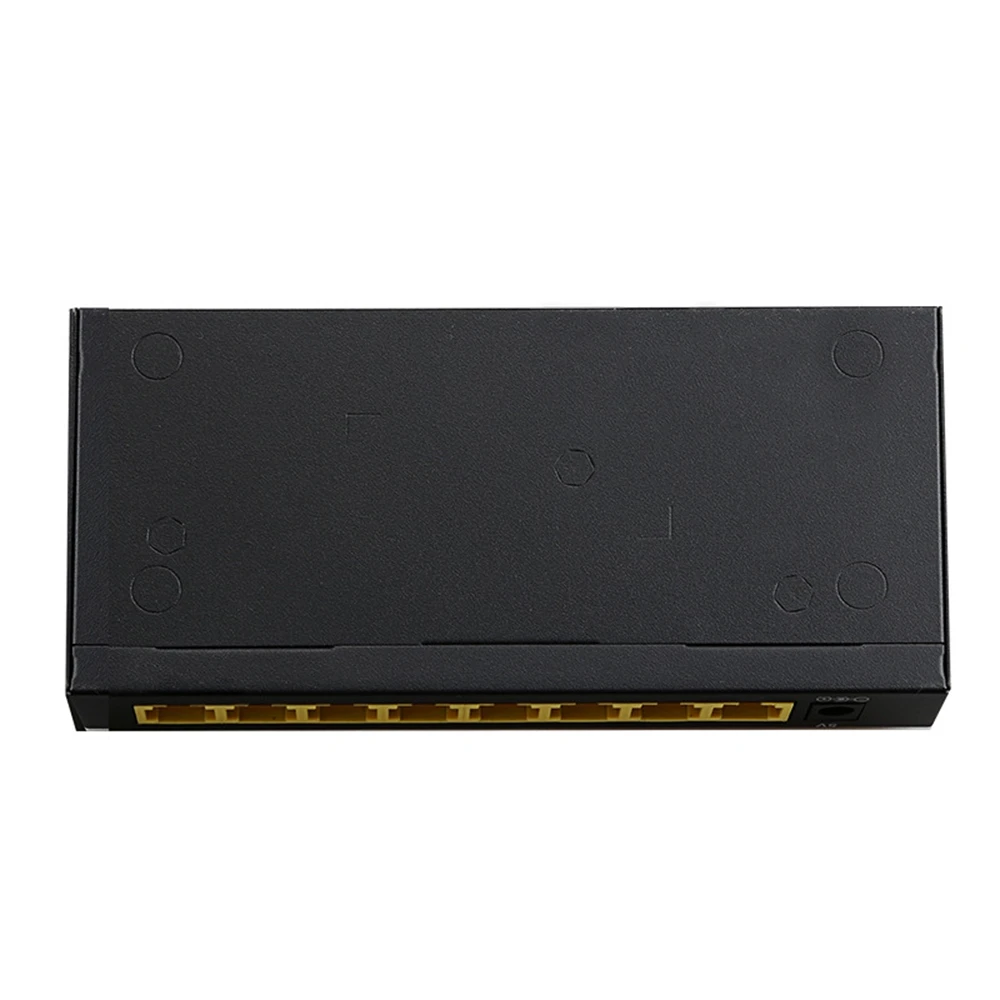 8 Port Gigabit Unmanaged Ethernet Network Switch Ethernet Splitter Plug & Play Fanless Metal Design Shielded Ports