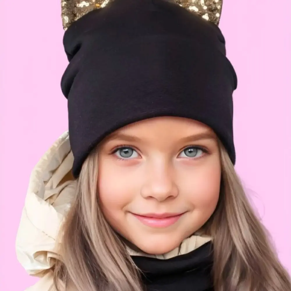 Cute Cat Ear Docker Cap Unisex Solid Color Melon Hat Casual Warm Windproof Beanies For Kuijiao Personality Streetwear Headwear