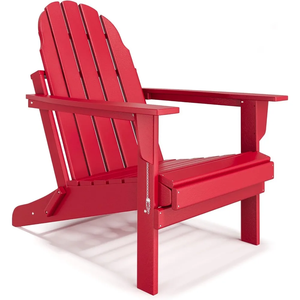 

Foldable chair - Durable wood all weather, foldable porch terrace lawn, backyard, camping outdoor chair - Easy to install