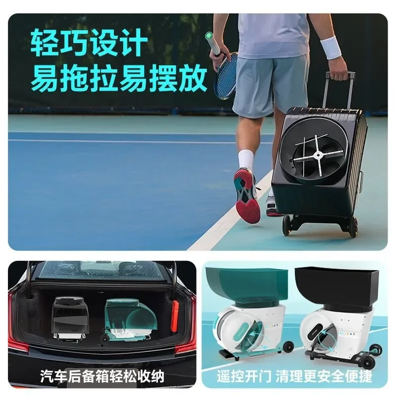 

Tennis automatic serve machine, professional trainer, serve machine, portable single-player practice