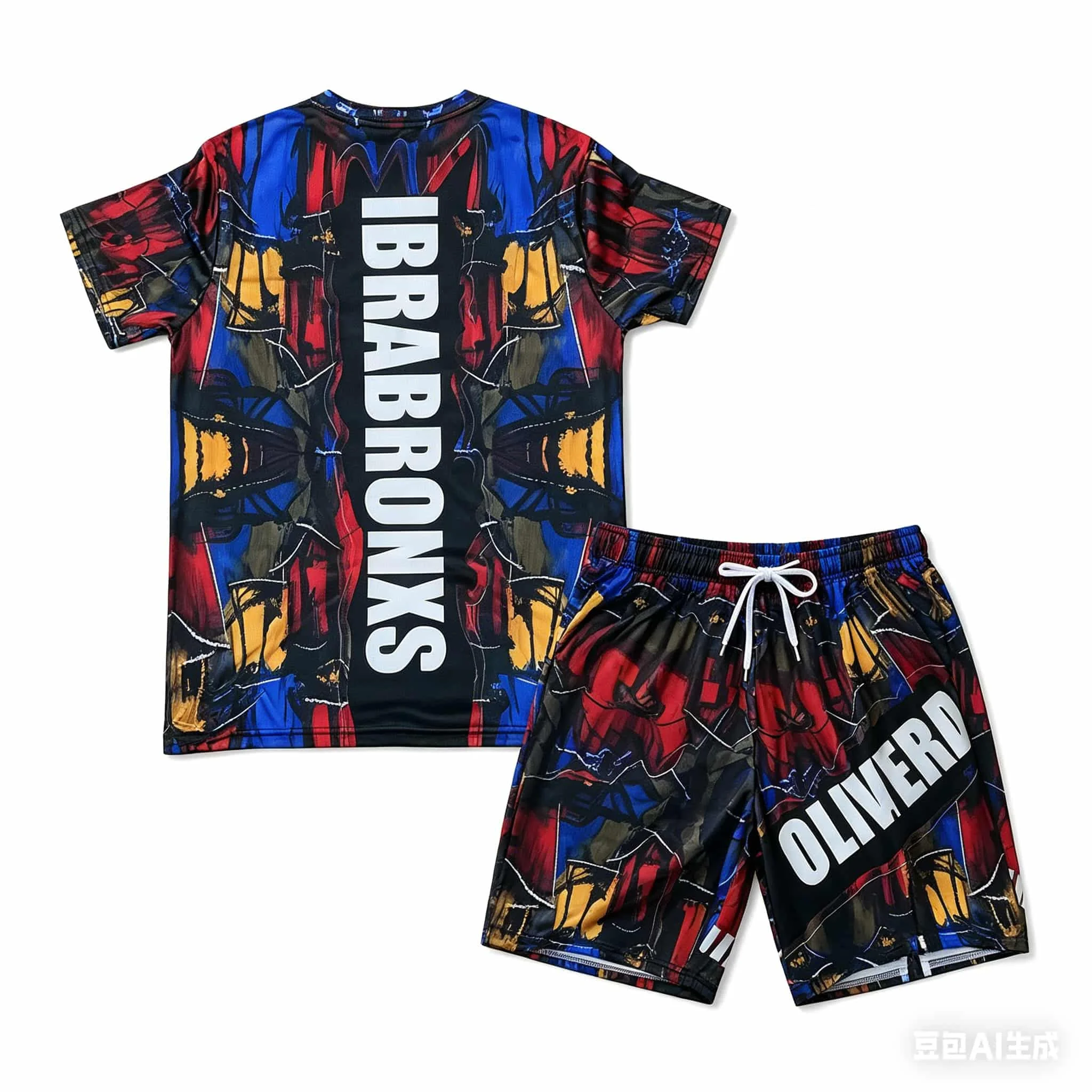 

Summer Top Boxing Charles Oliveira Combat Fighting Event Tee Shorts Men Breathable Quick-Drying Jersey Set Wrestling Sports Suit