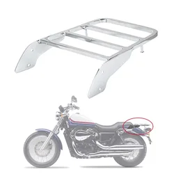 Motorcycle Rear Luggage Rack Solo Seat Sissy Bar For Honda Shadow Steed VLX 600 1999-2007 and for Shadow VT750 C2 1997-2003