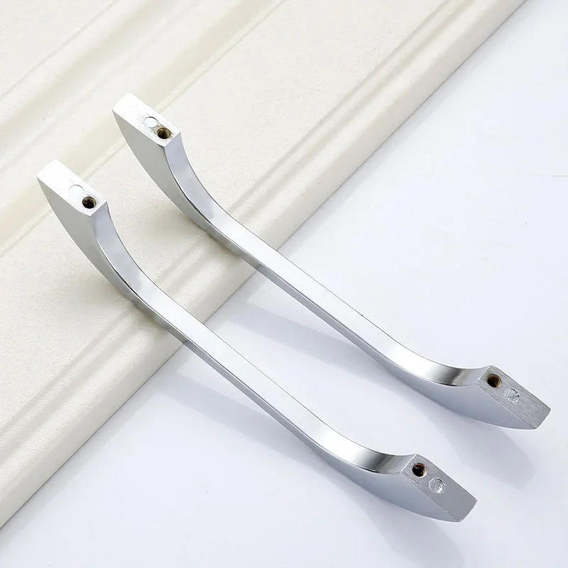 Furniture Handles Kitchen Door Cabinet Straight Handle Large Hole Pull Knobs Furniture Hardware 128/160/192/224/256/320mm