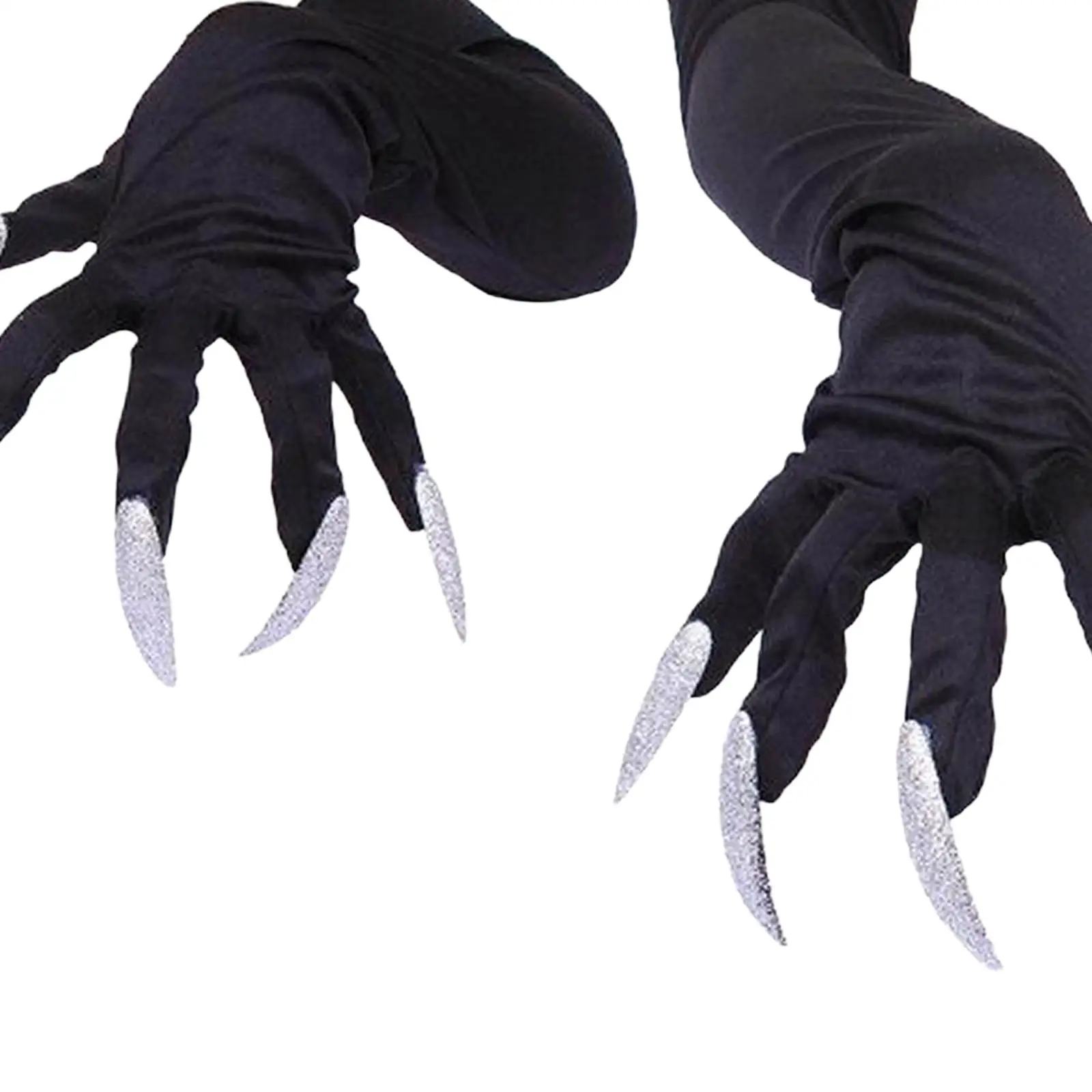 Halloween Heksenhandschoenen Lichtgewicht Poothandschoenen voor Carnaval Stage Performance