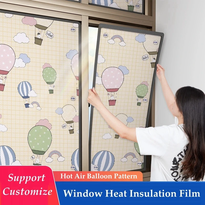 Window Film Blackout Aluminum Foil Pad Sunlight Room Double Layer UV Block Privacy Window Films Glass Sunshading Board Home Film