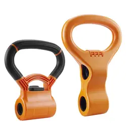 Kettlebell Handle for Dumbbell Adjustable Portable Weight Grip,Travel Fitness Weightlifting Bodybuilding Workout Equipment