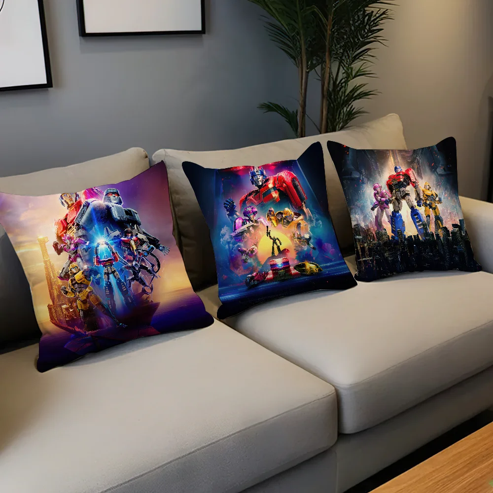 cushion cover For Home Bedroom Room Decoration Living Room Sofa Pillow Transformers Case Suitable