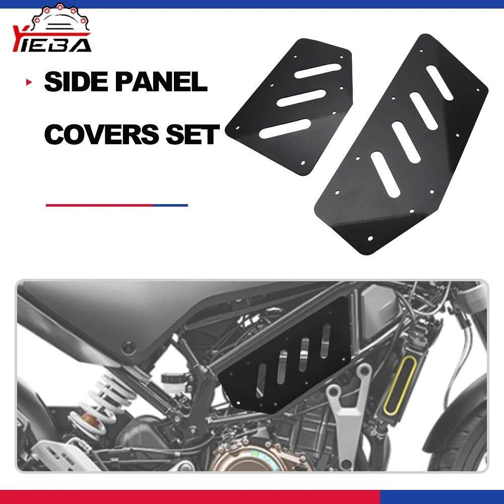 Para Husqvarna Vitpilen 250 Svartpilen 250 Vitpilen 401 Svartpilen 401 2020-2023 2024 juego de cubiertas de marco lateral accesorios de motocicleta