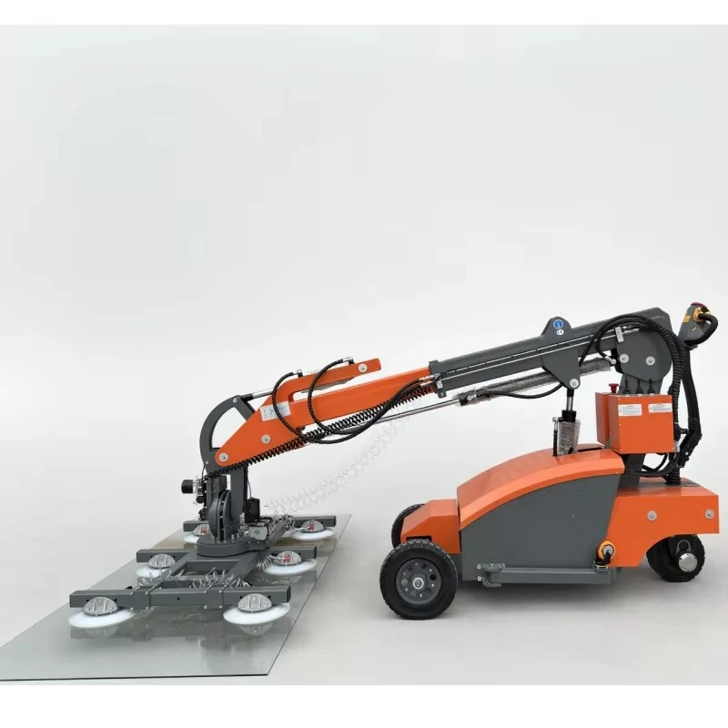 Automatic Mobile 600KG Glass Robot Installation Vacuum Sucker Lifter for Car Windshield High Quality Glass Suction Cup Vehicle