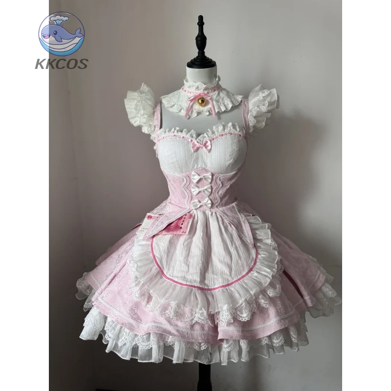 Re:ZERO - Starting Life in Another World Ram Rem Cosplay Retro outfit Sweet Uniform Dress Activity Party RolePlay Clothing KKcos - view 5