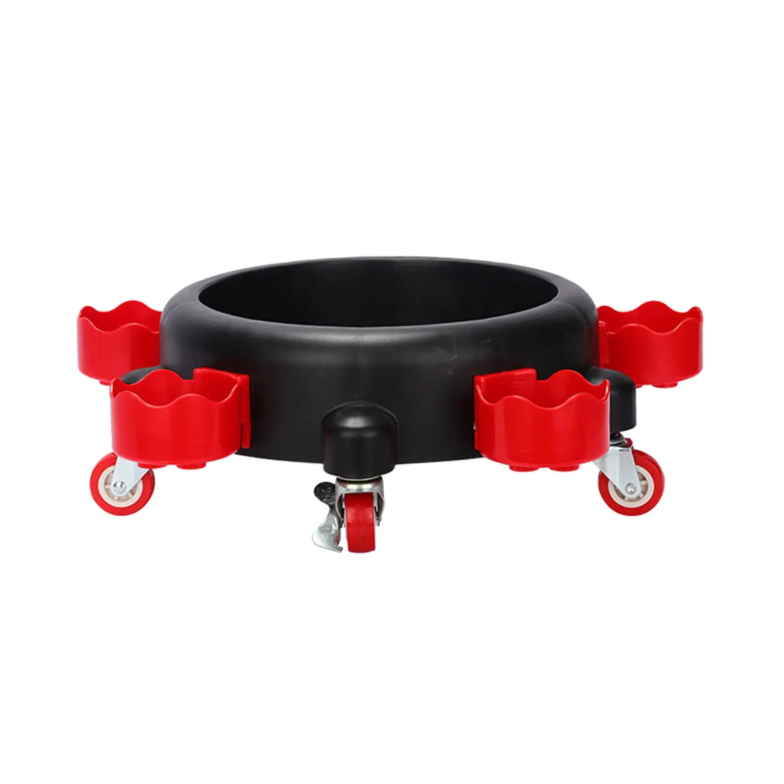 Bucket Dolly Convenient Roll Swivel Casters to Move Car Wash Bucket Insert for Car Washing Detailing Painting Assistance