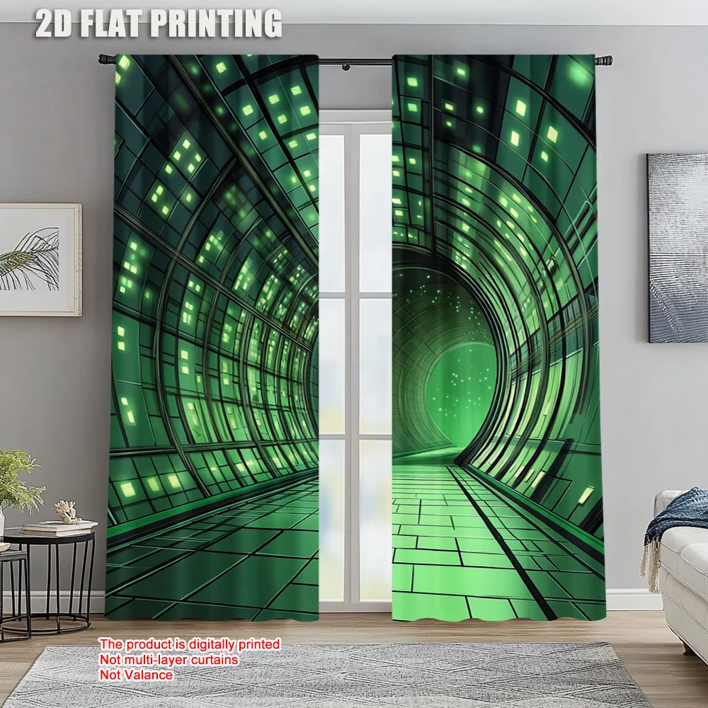 

2pc, Party Curtain Spaceship Hallway Light Filter summer party decorations for Living Room, Outdoor Decor
