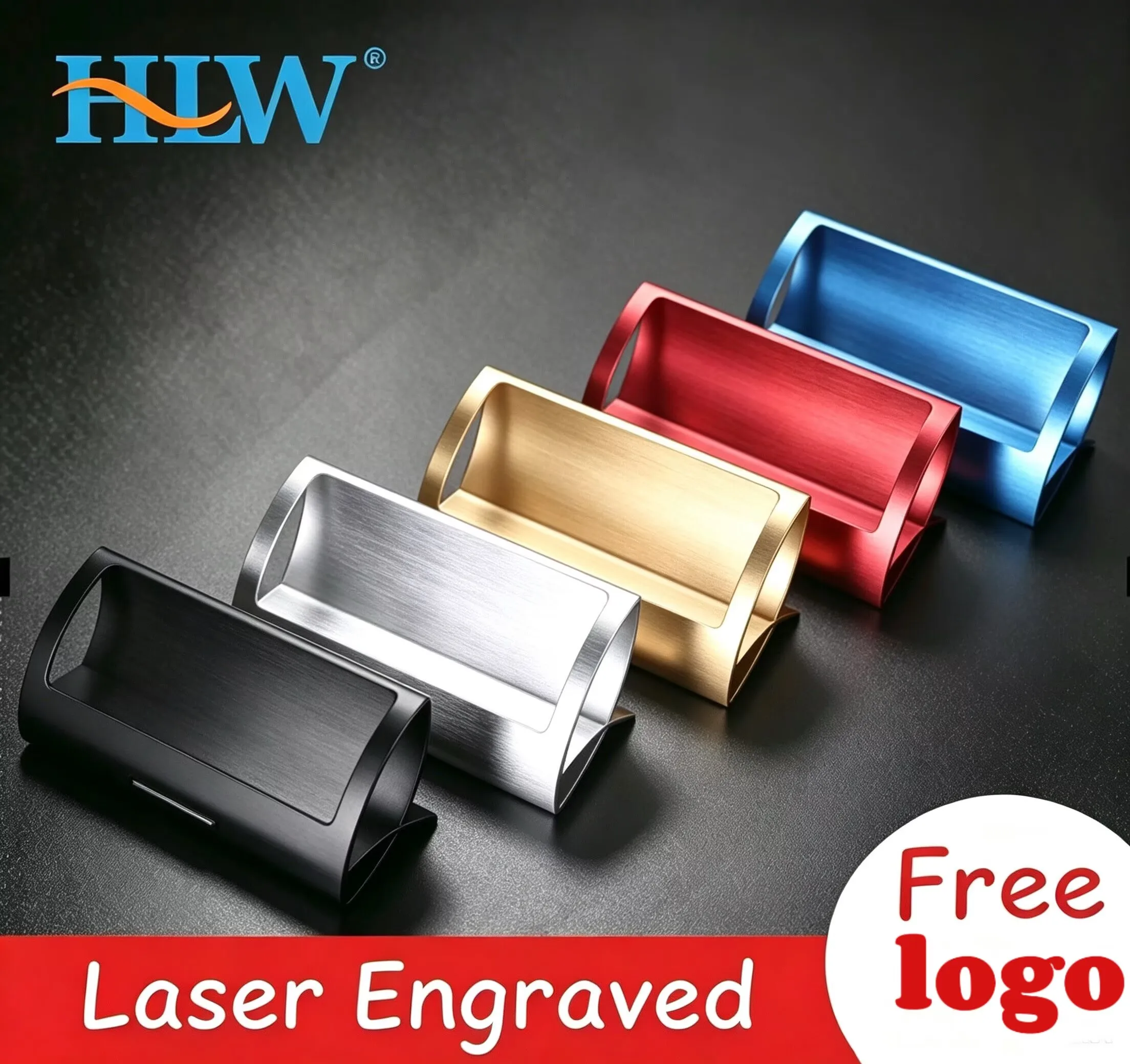 Creative Polygonal Business Card Holder, Office Desktop Card Storage Box