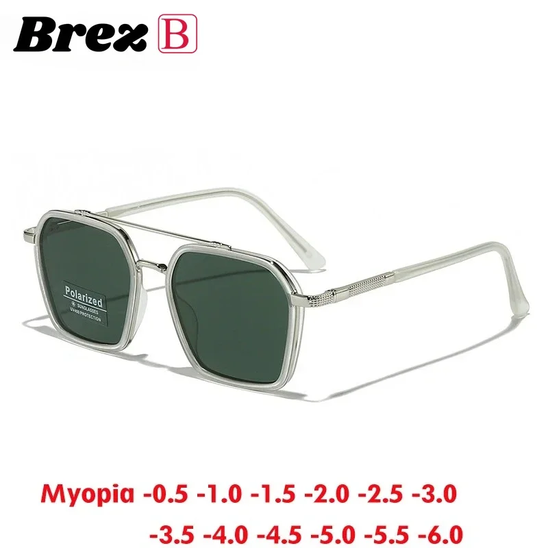 

Ollymurs Classic Prescription Women Men Myopia Sunglasses Fashion Steampunk UV400 Frame Glasses Driving Eyewear -0.50 to -6.0