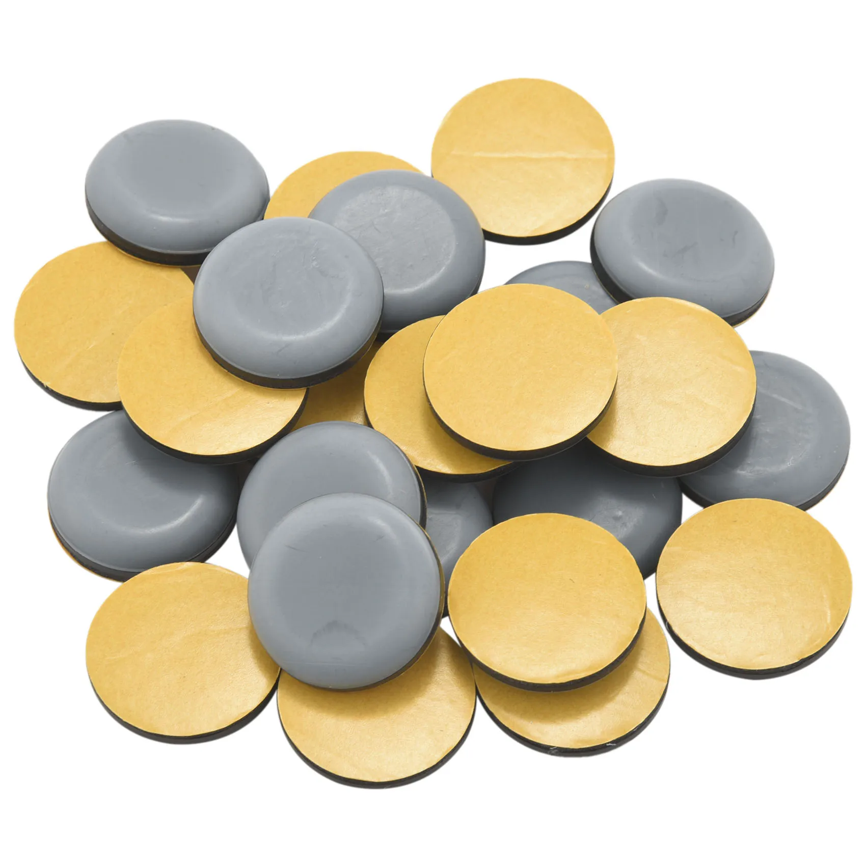 25Mm Furniture Glides Self Adhesive Chair Leg PTFE Sliders For Furniture Easy Movers (Round)-ABPP