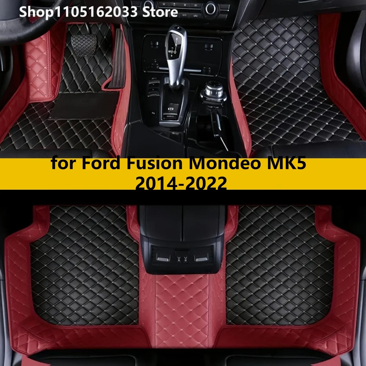 

Автомобильный коврик подходит для Ford Fusion Mondeo MK5 2014 2015 2016 2017 2018 2019 2020 2021 2022 автомобильные аксессуары Автомобильный ковер