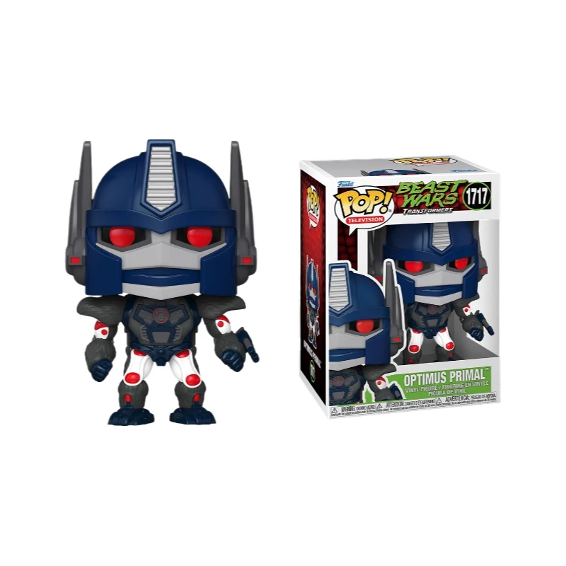 FUNKO POP Beast Wars: Transformers – Rhinox, Megatron, Optimus Prime Anime décoration de bureau ornement modèle jouets à collectionner