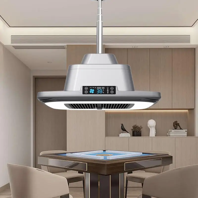 Chess and card room suction lamp mahjong machine air purifier household and domestic circulation suction machine chandelier