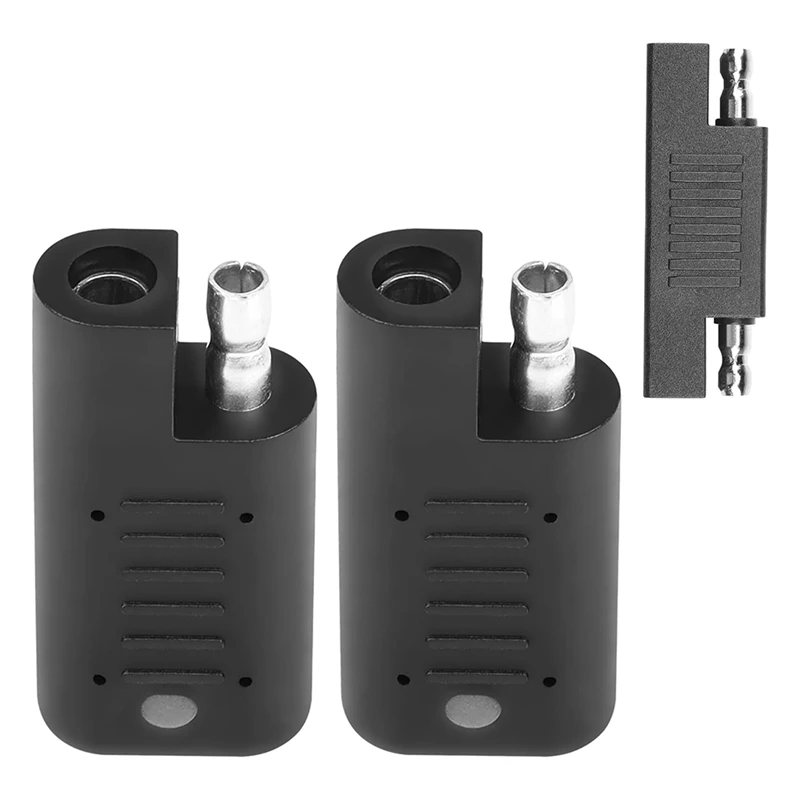 Разъем SAE для короткого замыкания со стандартным индикатором, Обратный адаптер полярности SAE, тестер шнура питания SAE, детектор солнечной панели