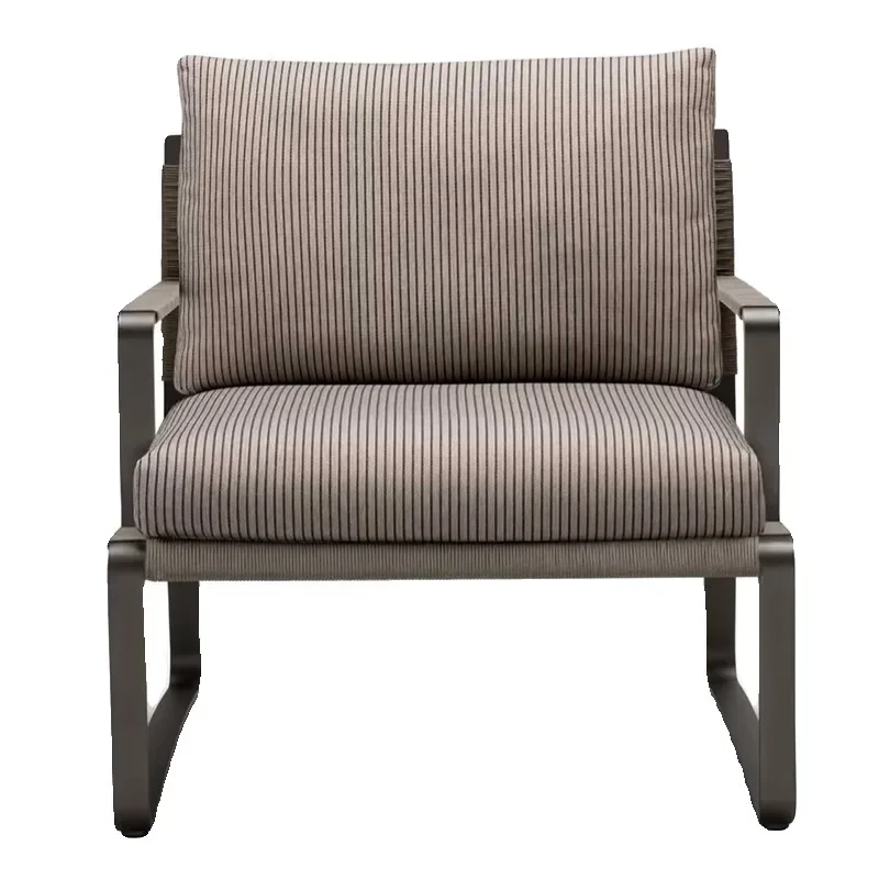 Outdoor villa courtyard sofa combination leisure furniture modern simple design waterproof and sunscreen Nordic open-air balcony