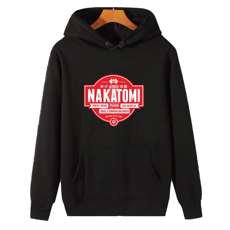 Nakatomi Plaza Die Hard Stirb Langsam John Mc Clane Movie graphic Hooded sweatshirts thick sweater hoodie winter fleece hoodie