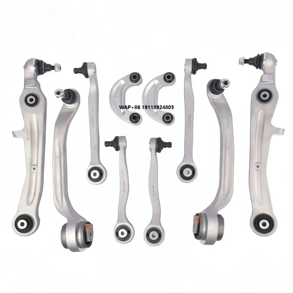

12 PC the Front Suspension Swing Arm Kit Is for Continental GT GTC Flying Spur OEM 3W0407509 3W0407510