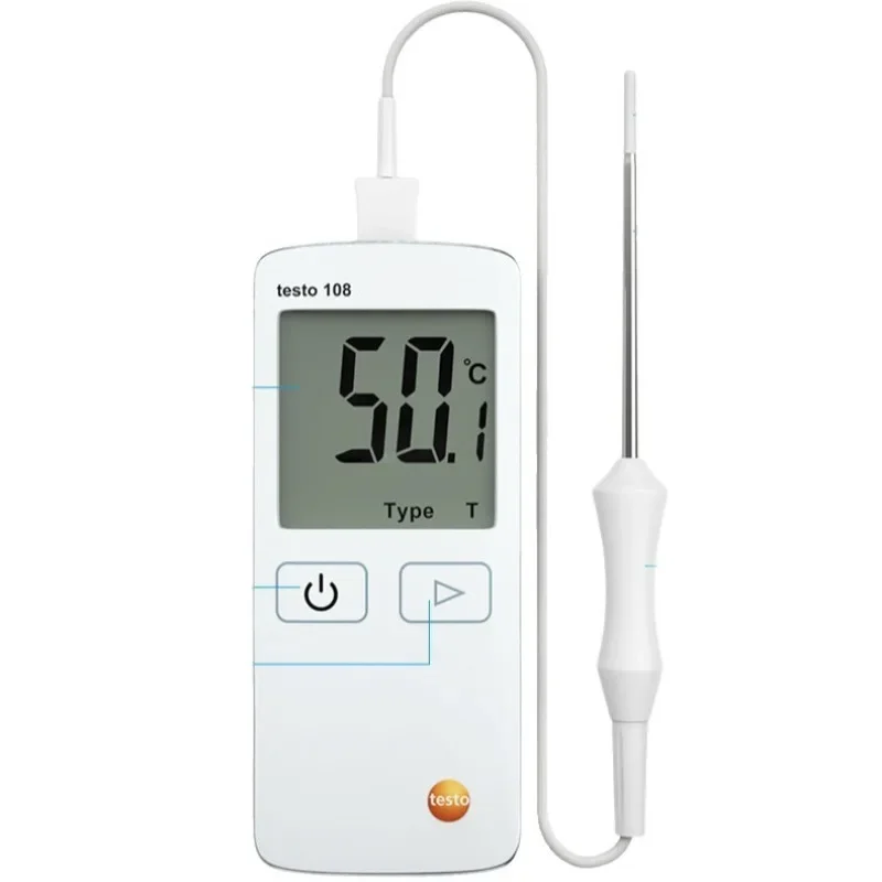 108/108-2 Food Thermometer, Center, Split Thermometer